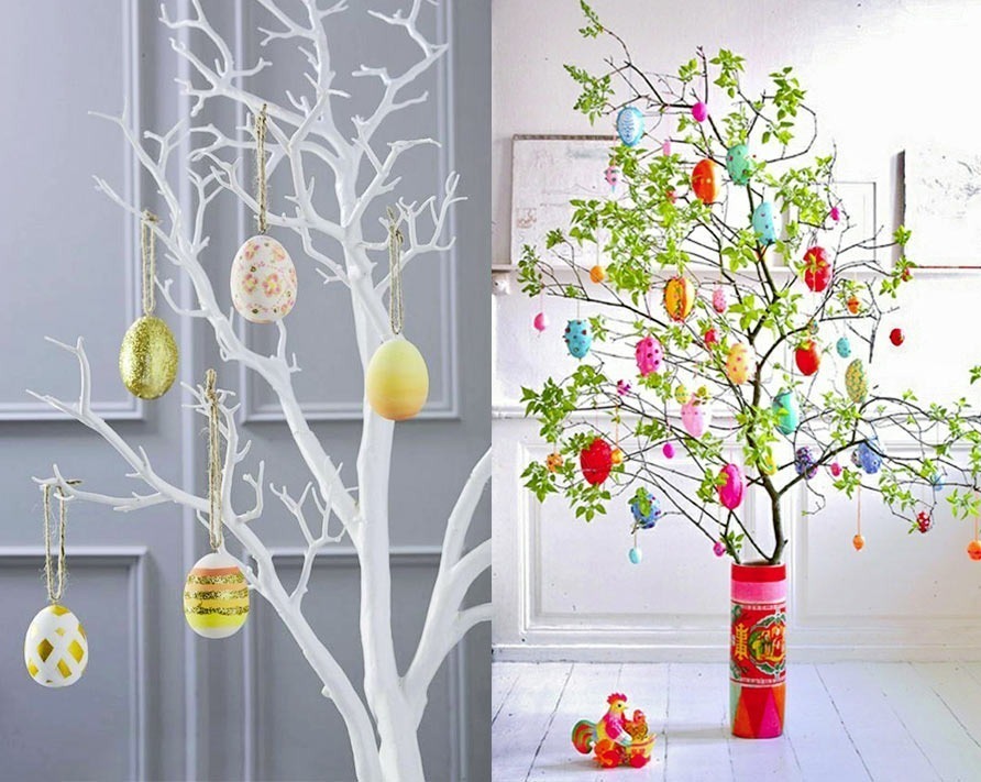 DIY достижения Пасхальное дерево